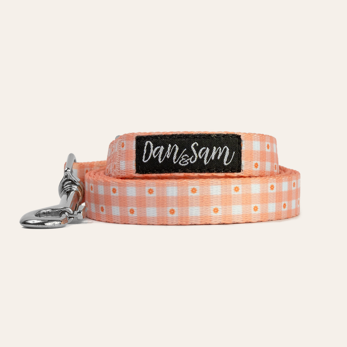 Dan & Sam Daisy Picnic print dog lead