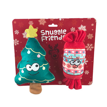 Dogs Christmas Plush Candy & Tree Set product image 1