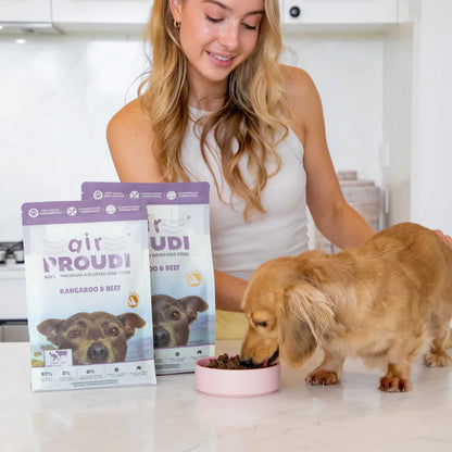 Proudi - Air Dried Dog Food Kangaroo & Beef Super Premium Complete Meal