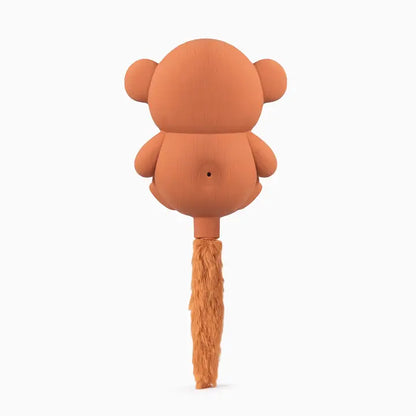 Hugsmart Jungle Tails Monkey Dog Toy – side view