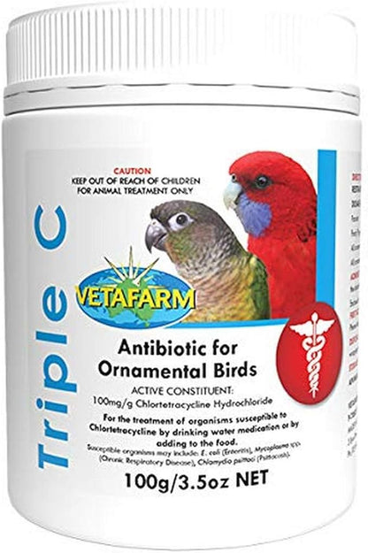 Vetafarm - Triple C Antibiotic - Birds product image 2