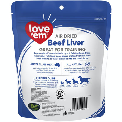 Love 'Em – Air Dried Beef Liver