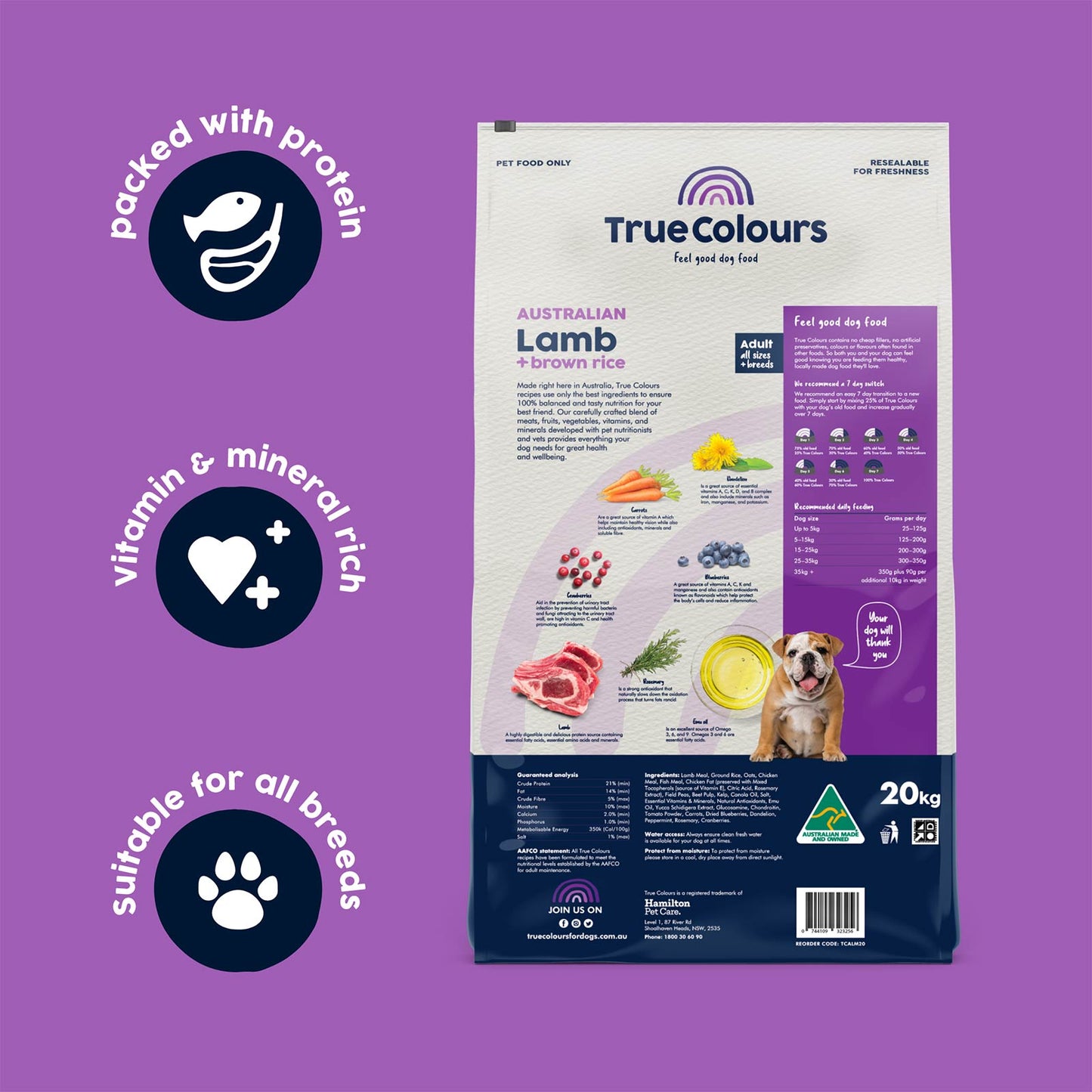 Adult Dog - Australian Lamb + Brown Rice product image 3