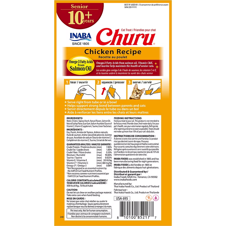 Inaba – Senior Cat Churu 10+ Years