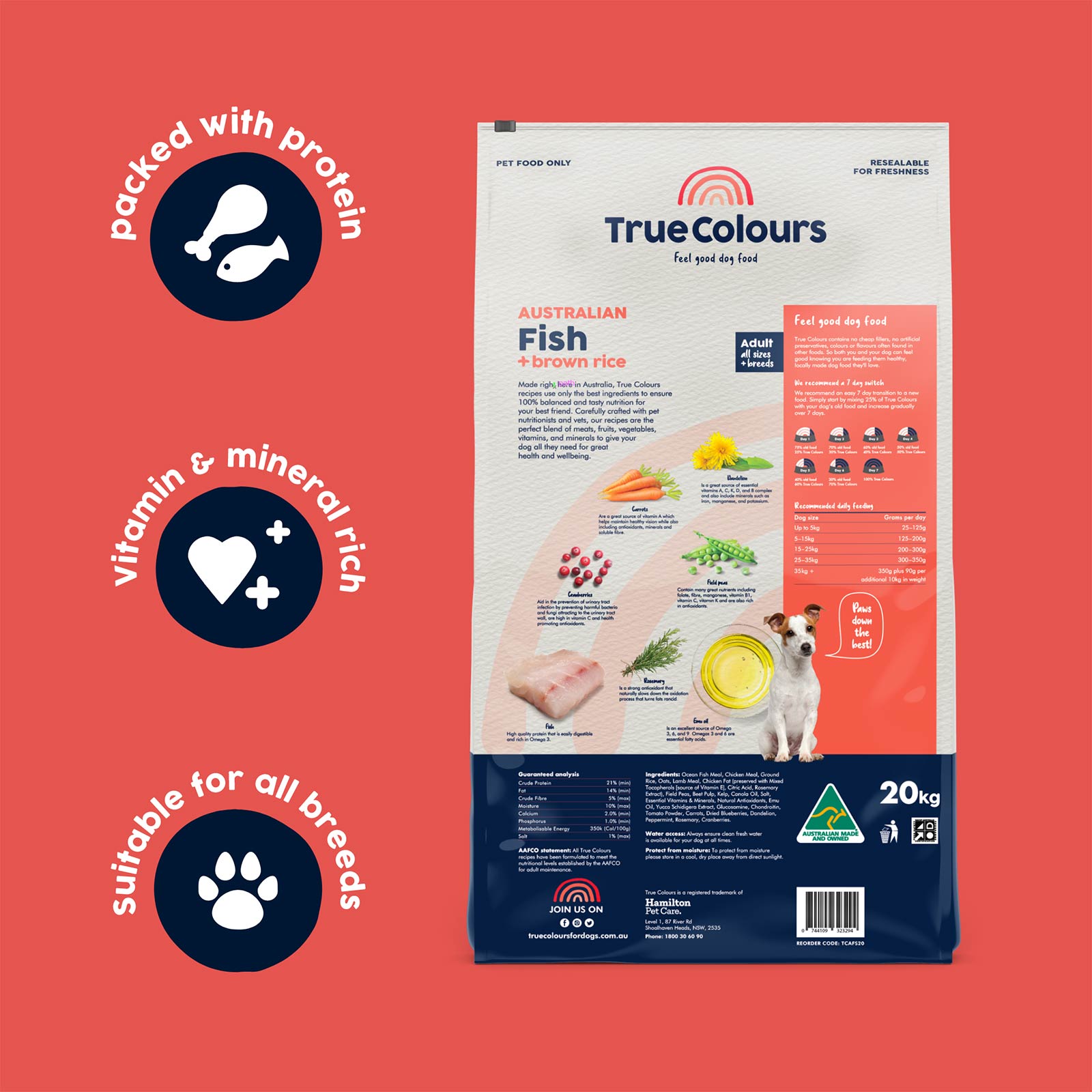Adult Dog - Australian Fish + Brown Rice product image 3