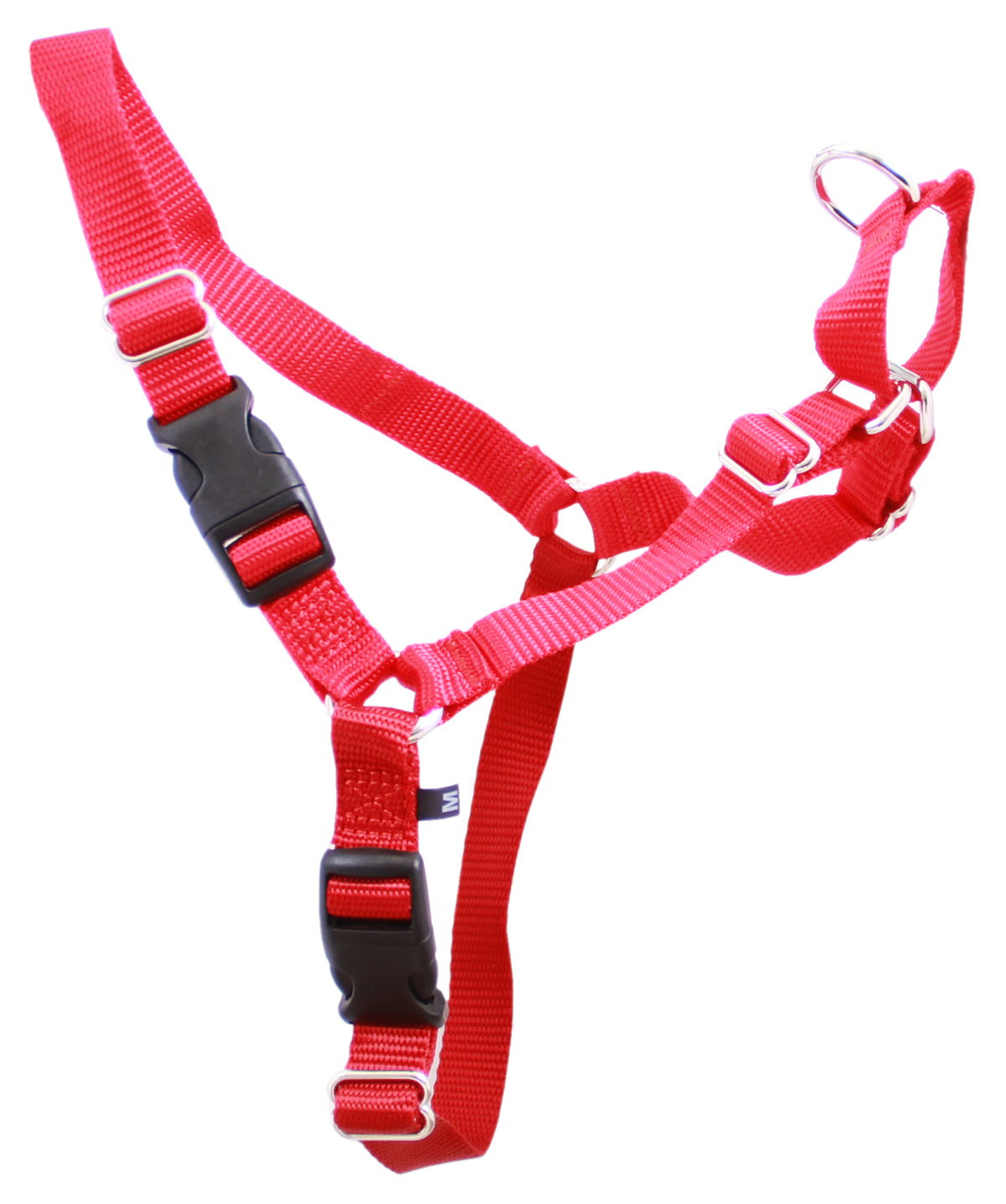 Red Beau Pets Gentle Leader Harness fitted on a medium dog