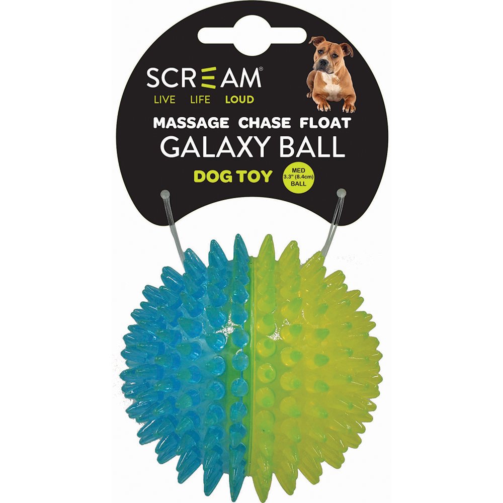 Scream Galaxy Ball in blue