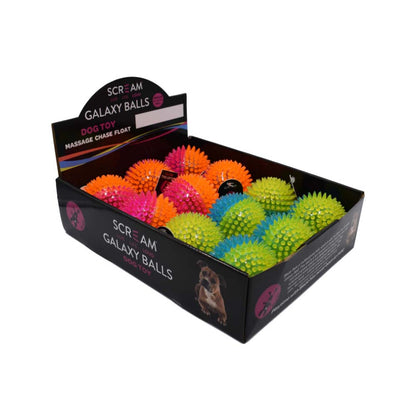 Box of 12 Scream Galaxy Balls counter display