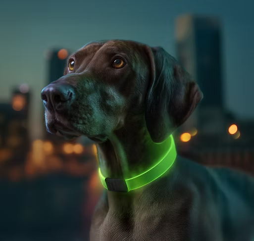 WAUDOG LED Collar - Rechargeable RGB Light-Up Dog Collar for Night Safety product image 6