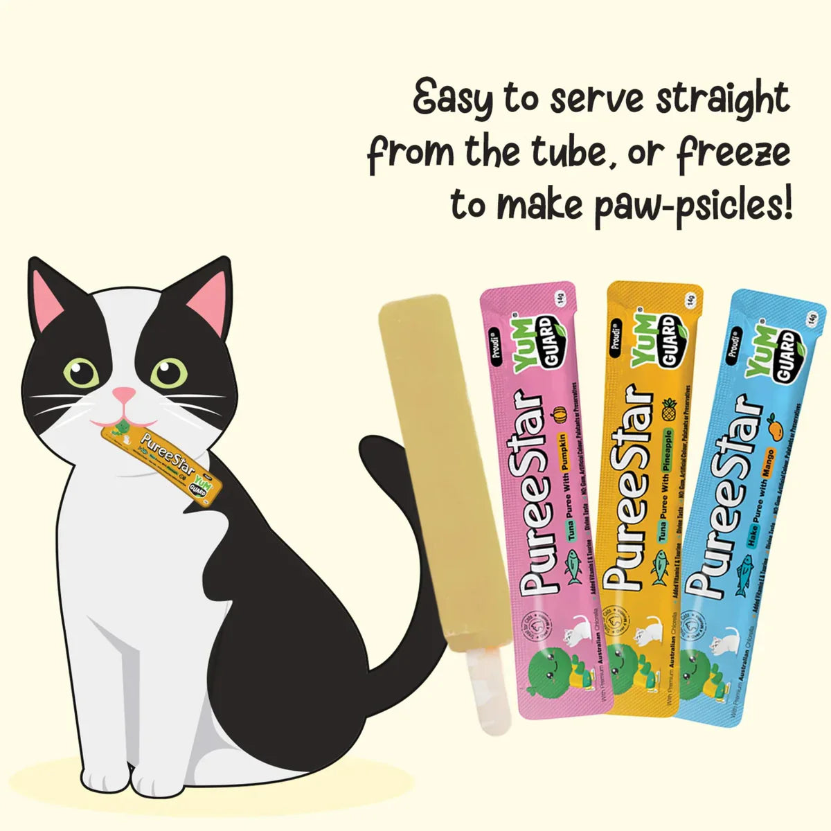 YumGuard - Puree Star Premium Cat Treat