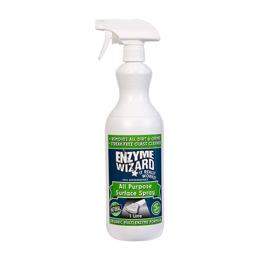 Enzyme Wizard All Purpose Surface Spray bottle front label