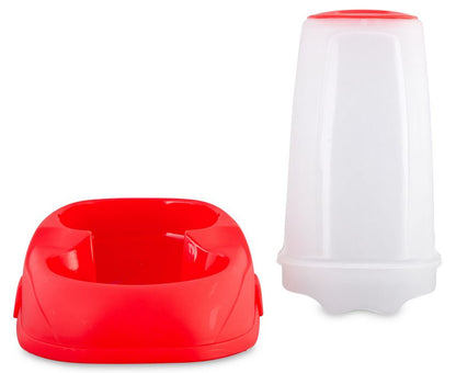 2 in 1 Auto Feeder/Drinker shown in reversed watering position