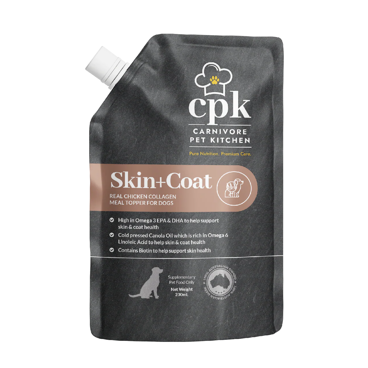 Carnivore Pet Kitchen - Meal Topper For Dogs - Skin & Coat (EXP 11/26) product image 1