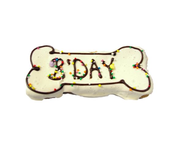 Huds and Toke - Large B'Day Bone Cookie product image 1