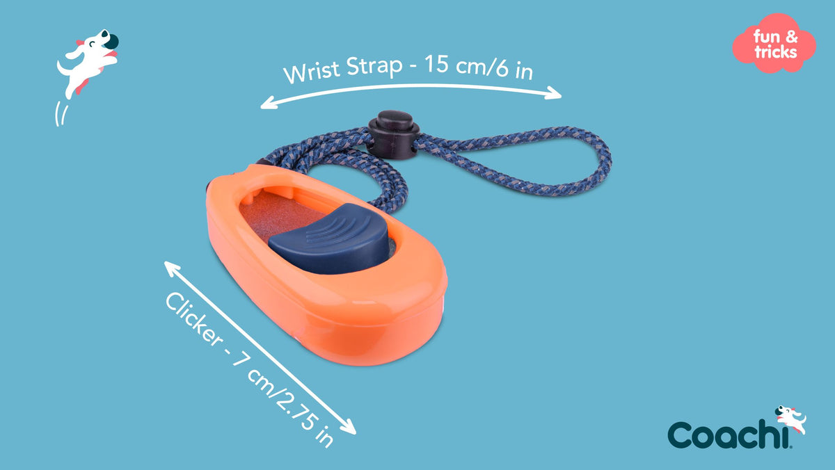 Coachi MultiClicker coral with wrist strap