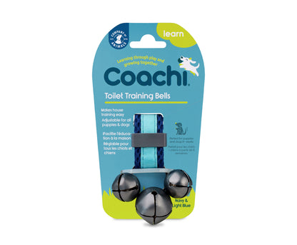 Coachi Toilet Training Bells close-up of the bell design