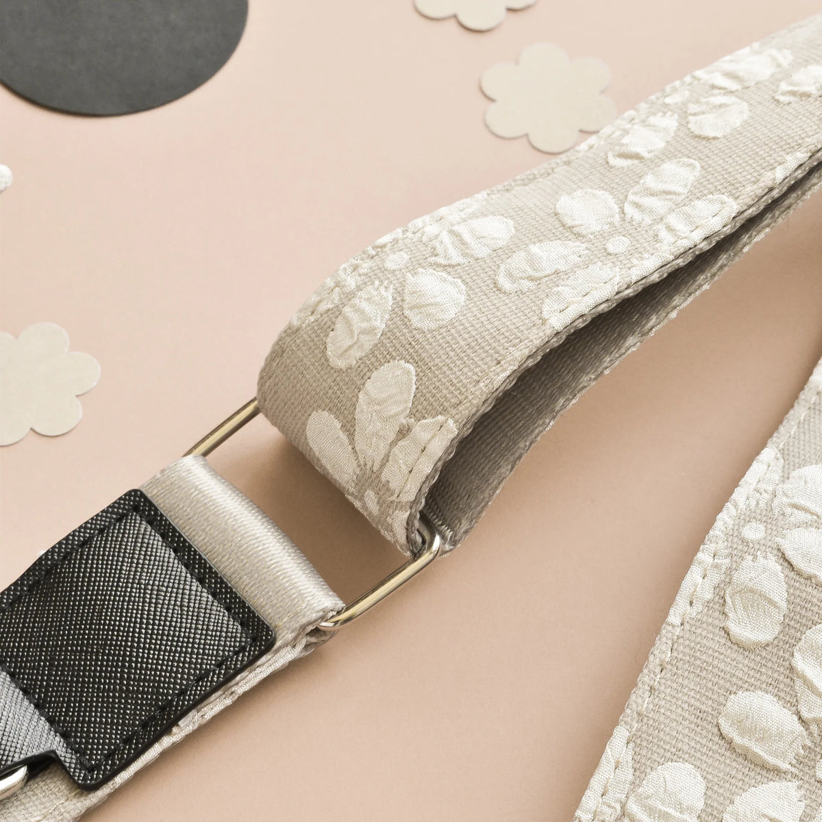 Cocopup London – LUXE Walking Bag Strap – Mocha Flower