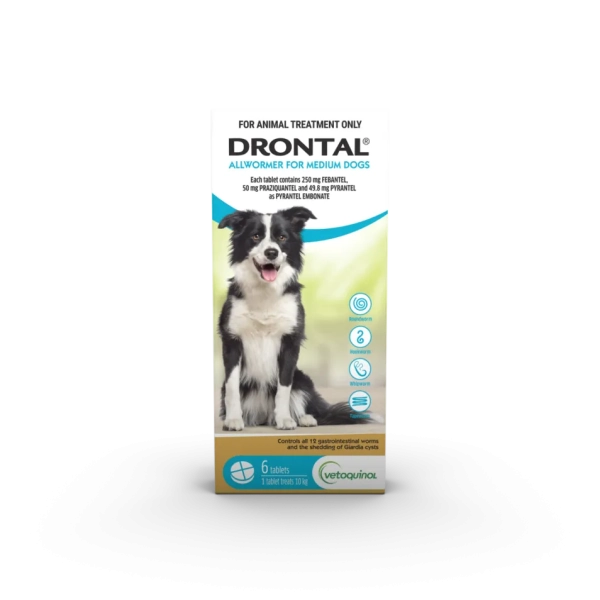 Drontal Allwormer for Medium Dogs