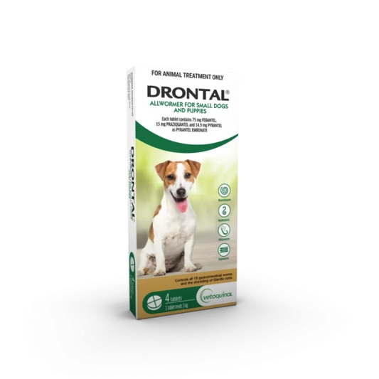 Drontal Allwormer for Small Dogs and Puppies