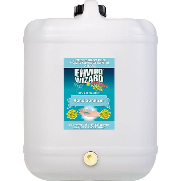 Enviro Wizard Hand Sanitiser 20 litre bulk container