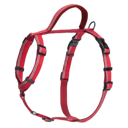 Halti Walking Harness in red, standalone product shot