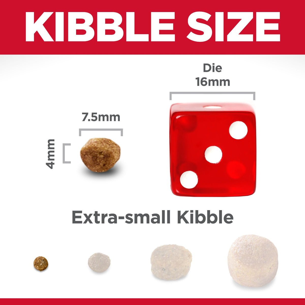 Feeding guide chart for Hill's Science Diet Senior Vitality Small & Mini