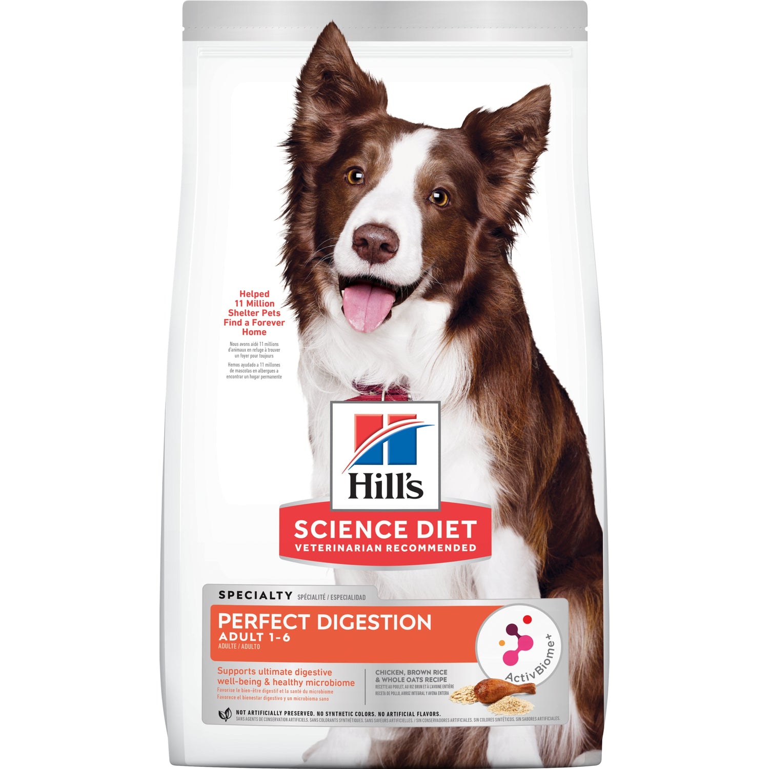Hill's – Science Diet – Adult Dog (1-6) – Perfect Digestion