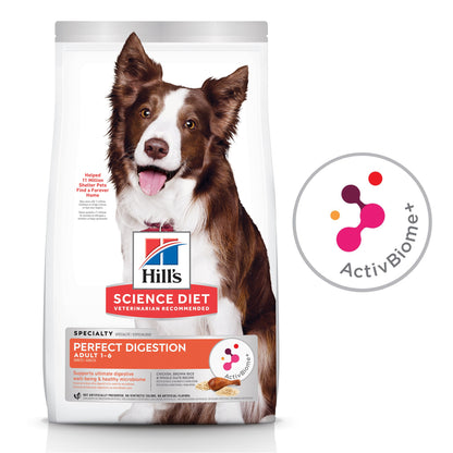 Hill's – Science Diet – Adult Dog (1-6) – Perfect Digestion