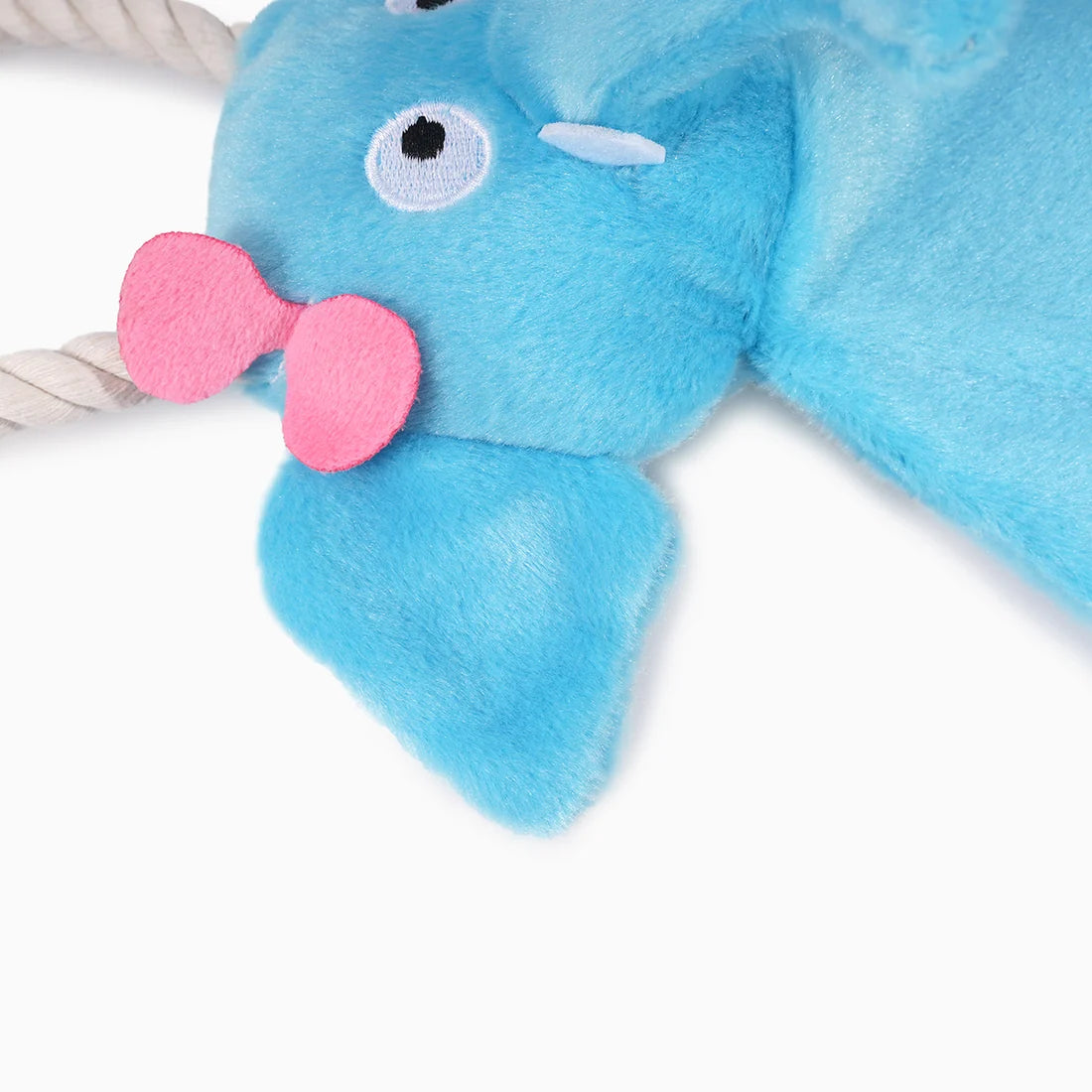 Hugsmart Jumbo Animal Elephant Dog Toy – detail view