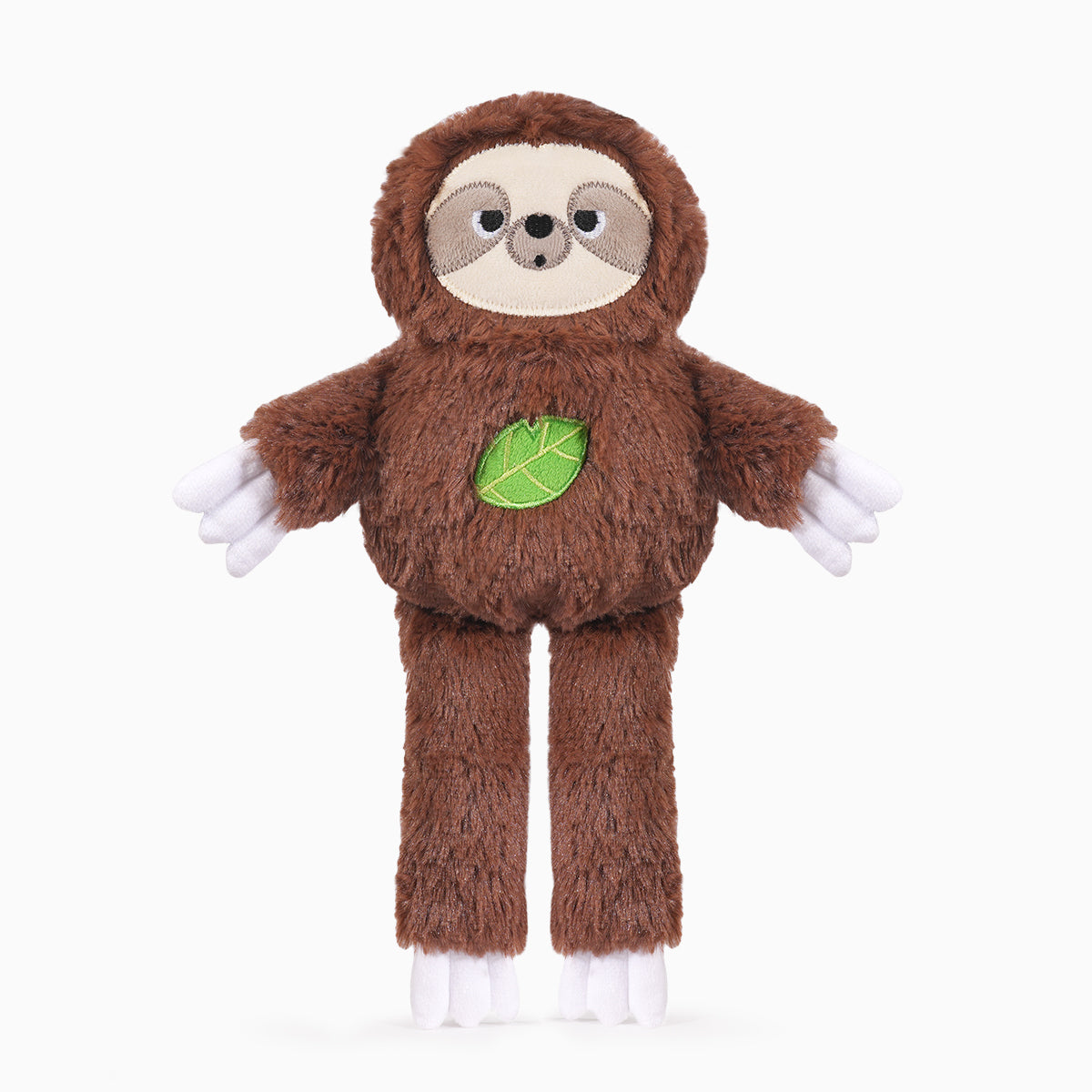 Hugsmart Jungle Tails Sloth Dog Toy – Latexplus latex body with crinkle plush tail