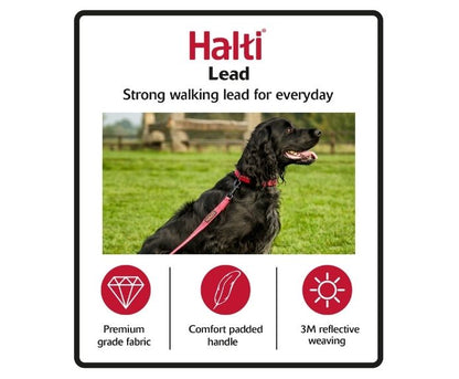 Halti Black Lead key features overview graphic