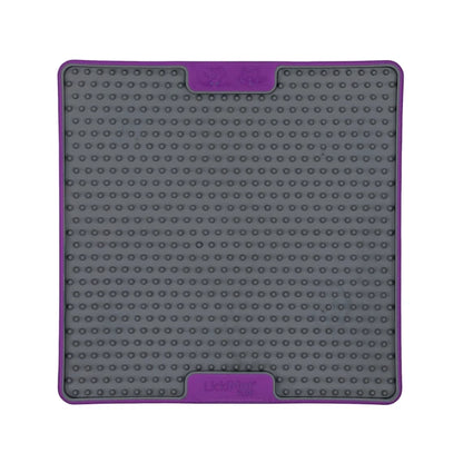 LickiMat Soother Tuff purple mat product shot