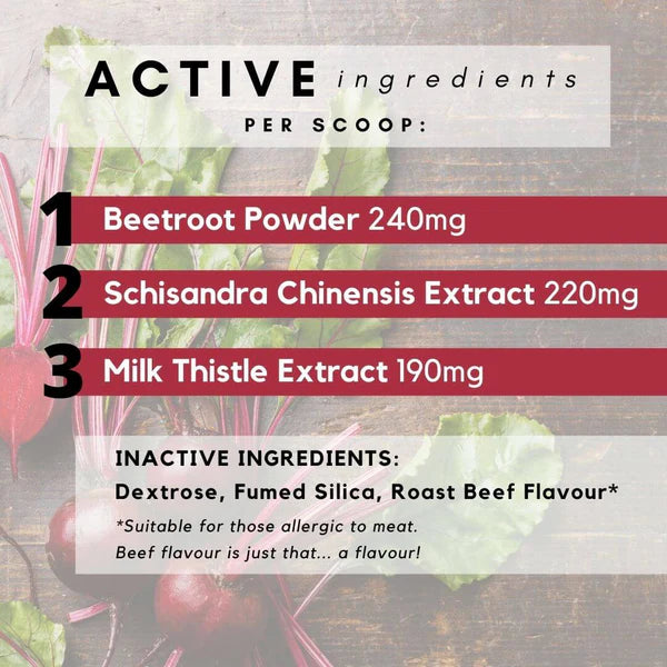 PetzPark Liver Support active ingredients list for dogs