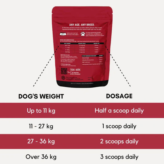 PetzPark Liver Support dosage guide for dogs