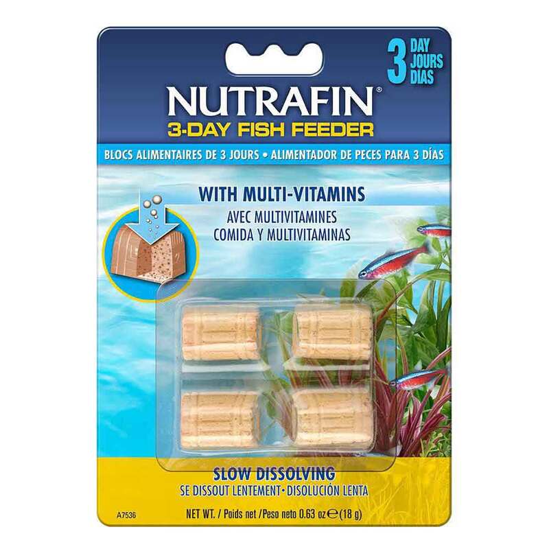 Nutrafin Slow Dissolving Fish Feeder pack, NP50 size