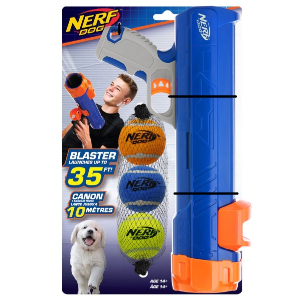 NERF DOG - Mini Tennis Ball Blaster Set product image 1
