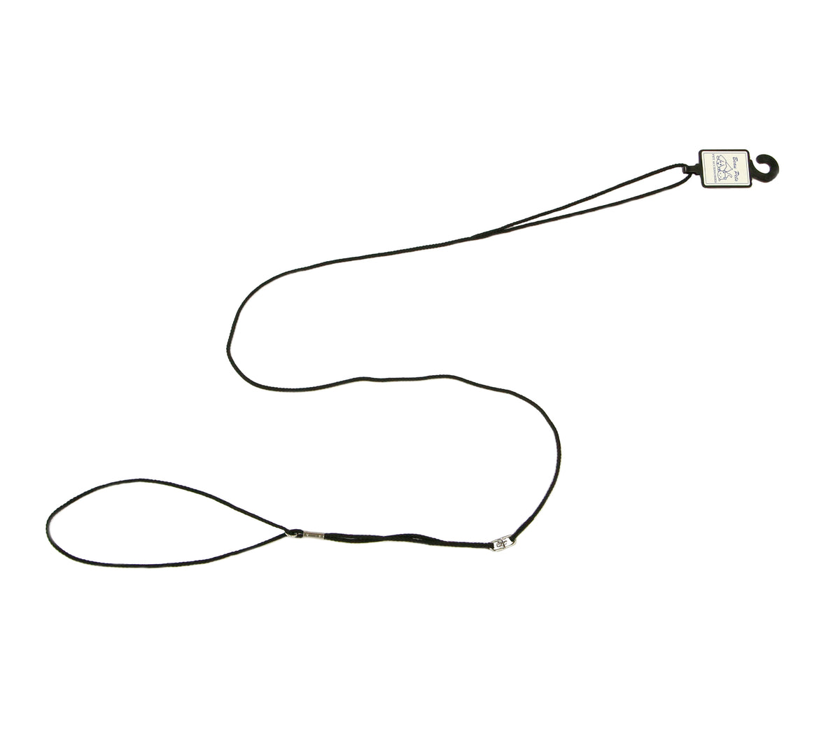 Beau Pets nylon cord show lead for dogs, coiled