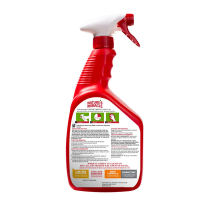Nature's Miracle Stain & Odor Eliminator bottle back label