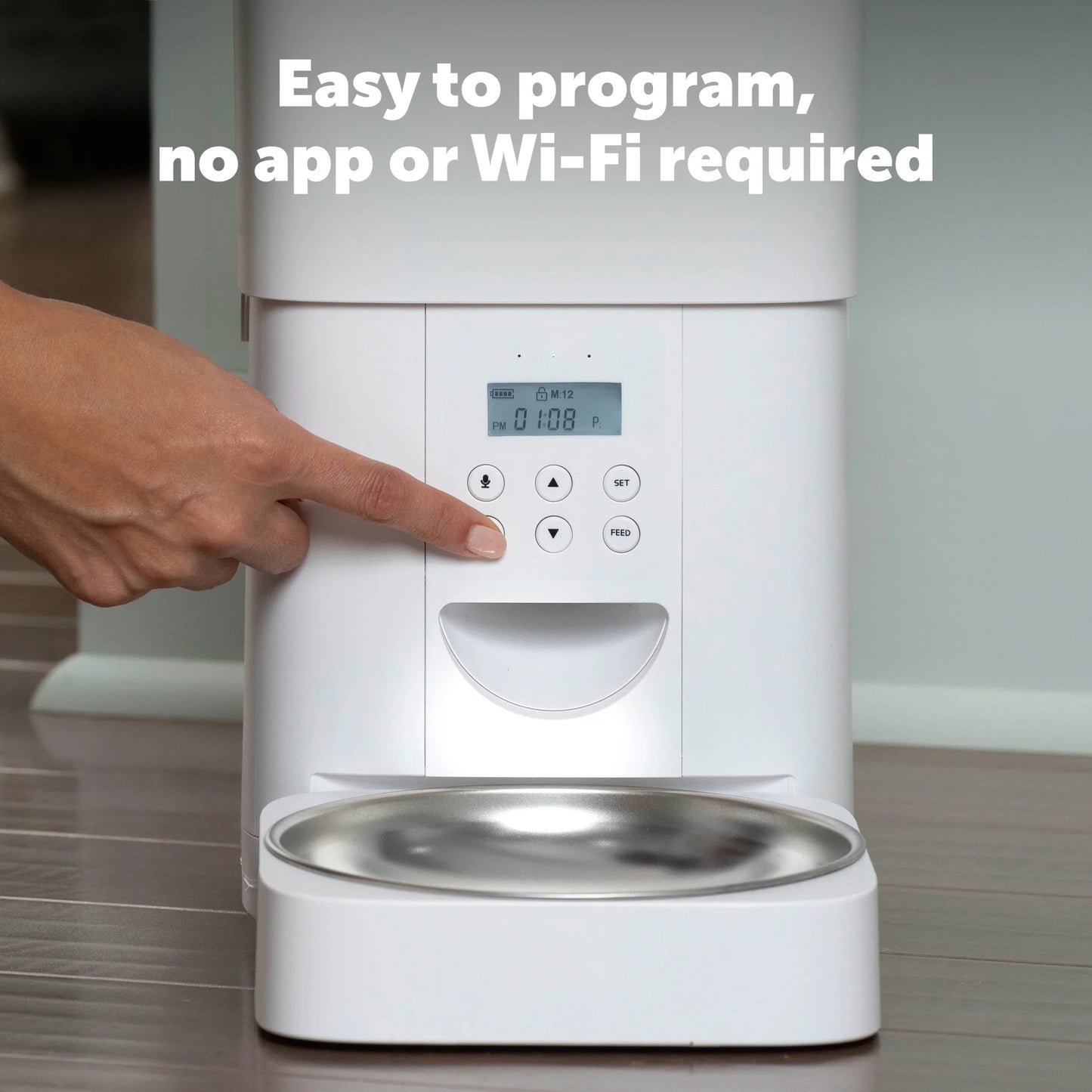 PetSafe FlexFeed Automatic Pet Feeder – Programmable Feeder for Cats & Small Dogs