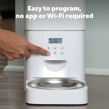 PetSafe FlexFeed Automatic Pet Feeder – Programmable Feeder for Cats & Small Dogs