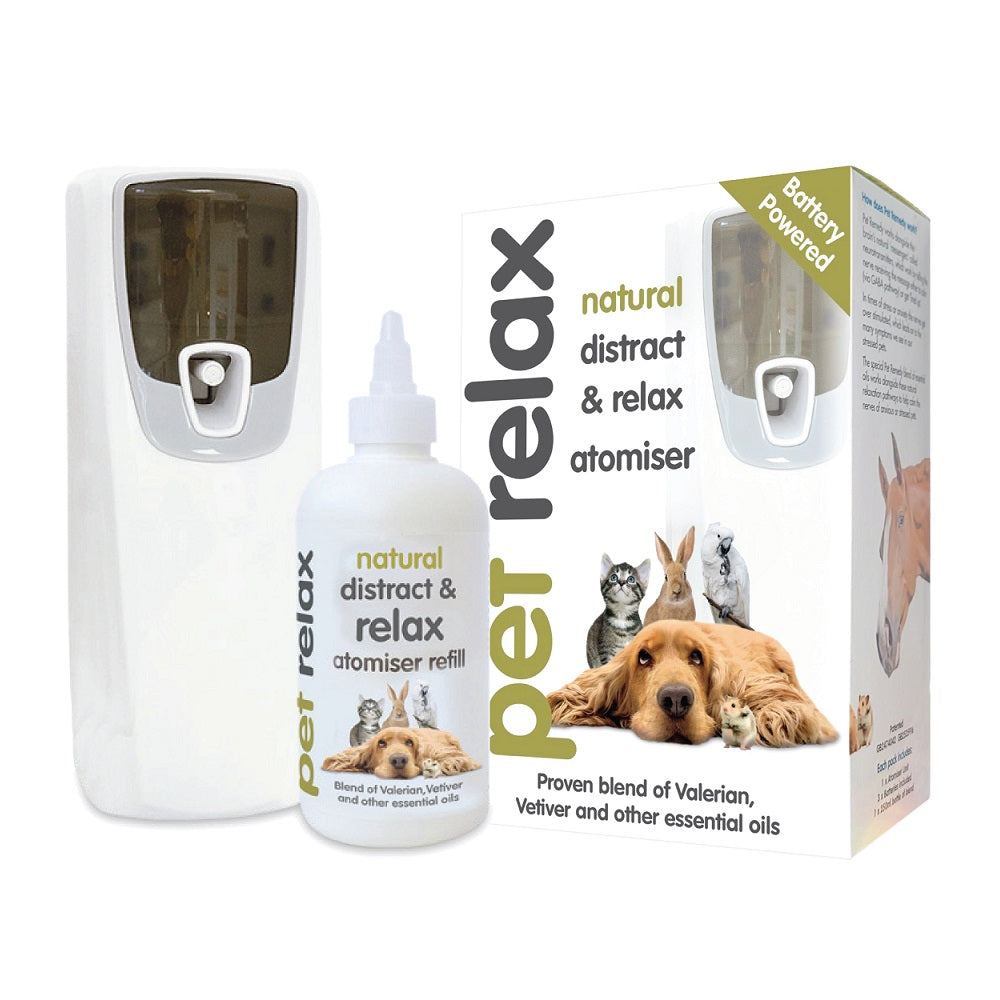 Pet Relax Natural Distract & Relax Atomiser bottle front