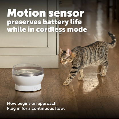 PetSafe – HydroSphere 1.7L Cordless Fountain