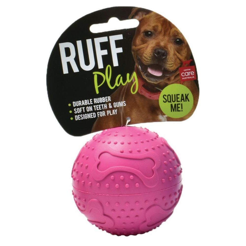 Dogs Tough Rubber Squeaker Ball Toy product image 4