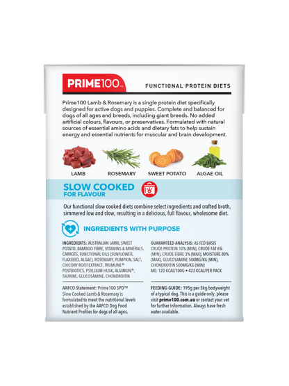 Prime100 – SPD Slow Cooked Lamb & Rosemary