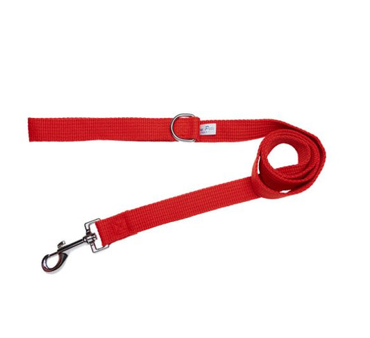 Beau Pets - Webbing Dog Lead – Red