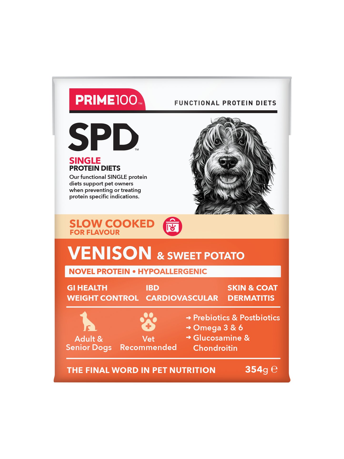 Prime100 – SPD Slow Cooked Venison & Sweet Potato