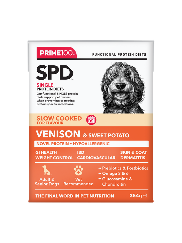 Prime100 – SPD Slow Cooked Venison & Sweet Potato