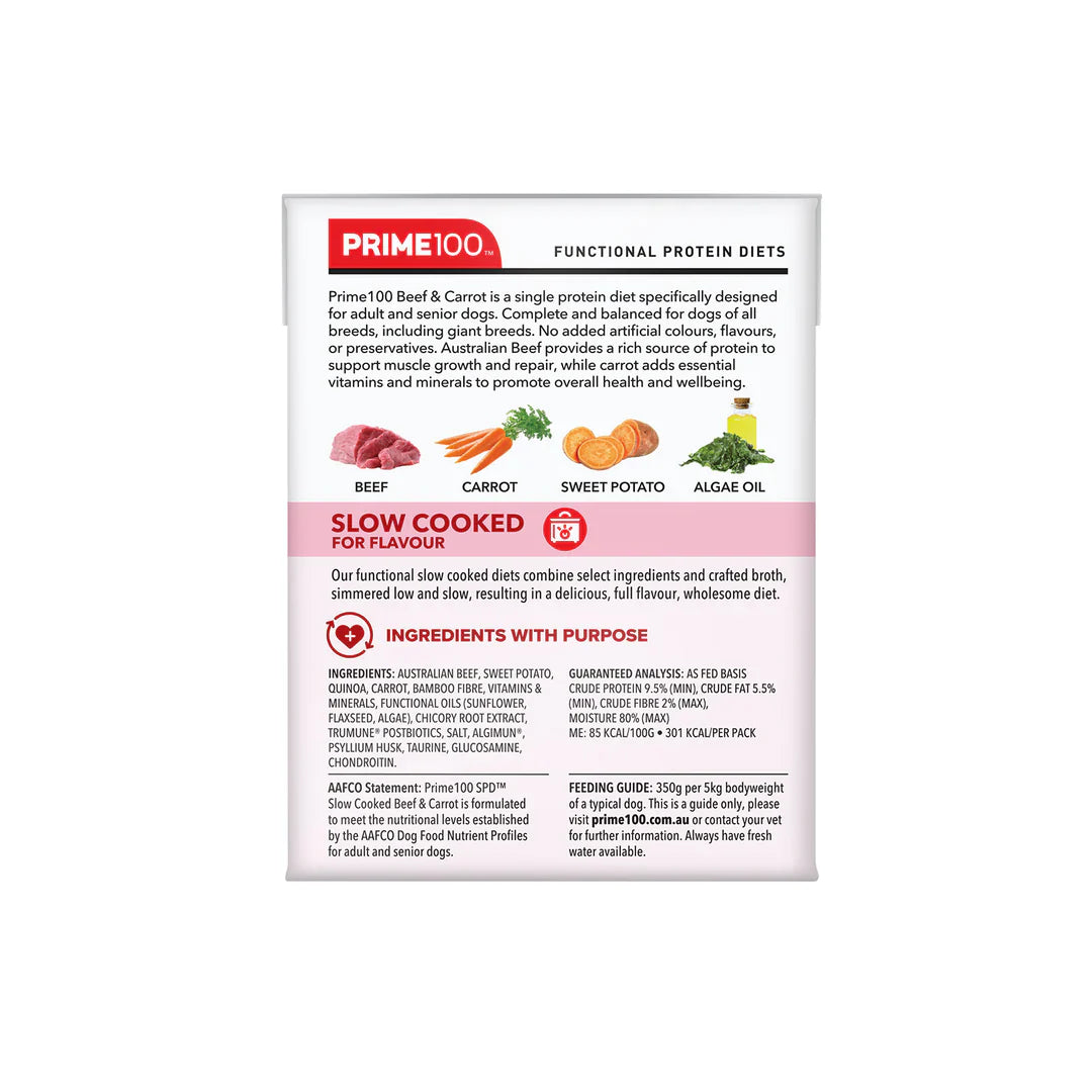 Prime100 – SPD Slow Cooked Beef & Carrot