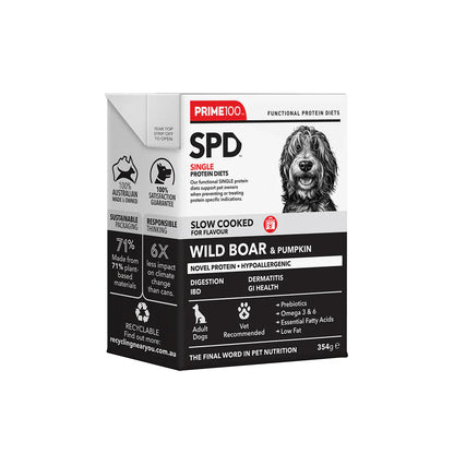 Prime100 – SPD Slow Cooked Wild Boar & Pumpkin