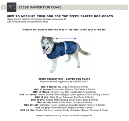 Waterproof Dapper Dog Coat – Warm Maroon